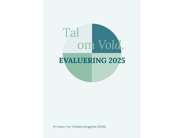 Tal om Vold Evaluering 2025