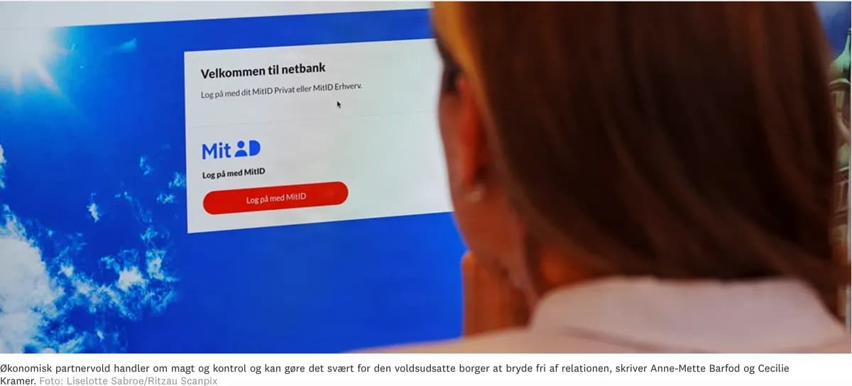 Kommunerne skal turde spørge ind til økonomisk partnervold